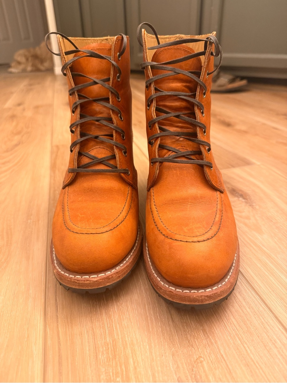 Red Wing Shoes - Clara Heritage 3404 in Oro Legacy - Picture 3 of 5